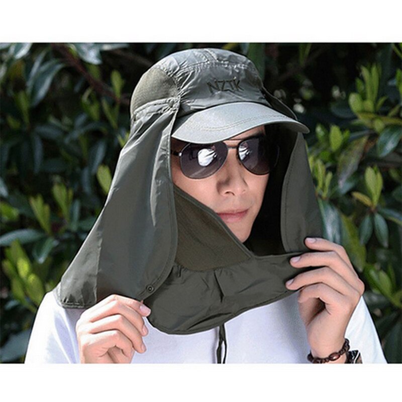unisex Damen Herren Sonnenschutz Hütte UV Schutz Gesicht Hals Klappe Sonne Kappe Gesicht Mann Sonne Kappe Sommer Hütte Arbeit lässig Hütte Sommer