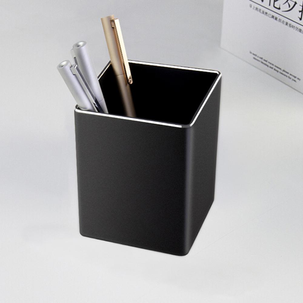 Metal Square Desk Pen Pencil Organizer Cup Storage... – Grandado