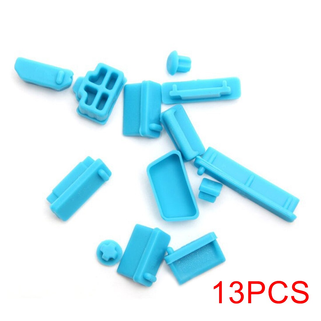 13 sztuk/zestaw silikonowe przeciwkurzowe zatyczka zaślepka uniwersalny pyłoszczelny Port USB interfejs RJ45 pokrywa robić laptopa komputer stancjonarny akcesoria
