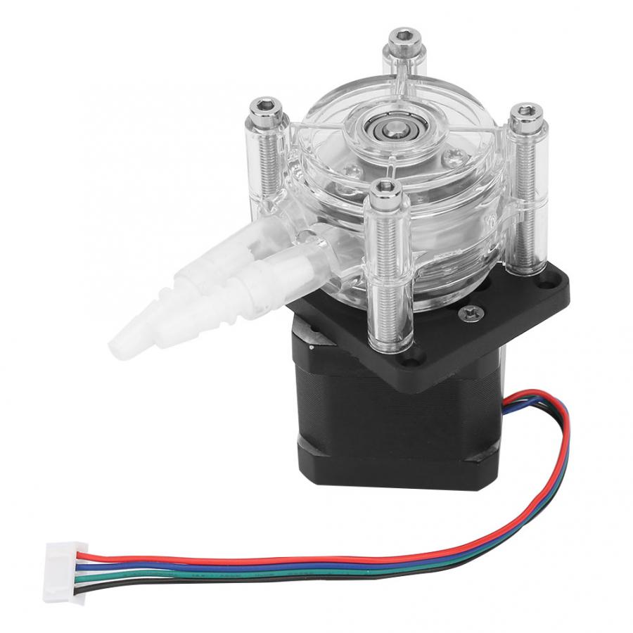 6-30V Large Flow Stepper Motor Peristaltic Pump Tube Vacuum for Aquarium Lab Analytical Water