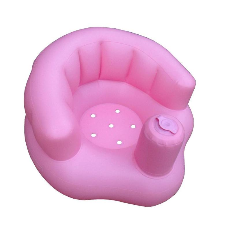bambino Neonato Gonfiabile Vasca Da Bagno Sedia Portatile PVC Divano del Sedile di Apprendimento Sgabello Seduta Mobili per Bambini Bambini Festa di Compleanno migliore Regalo