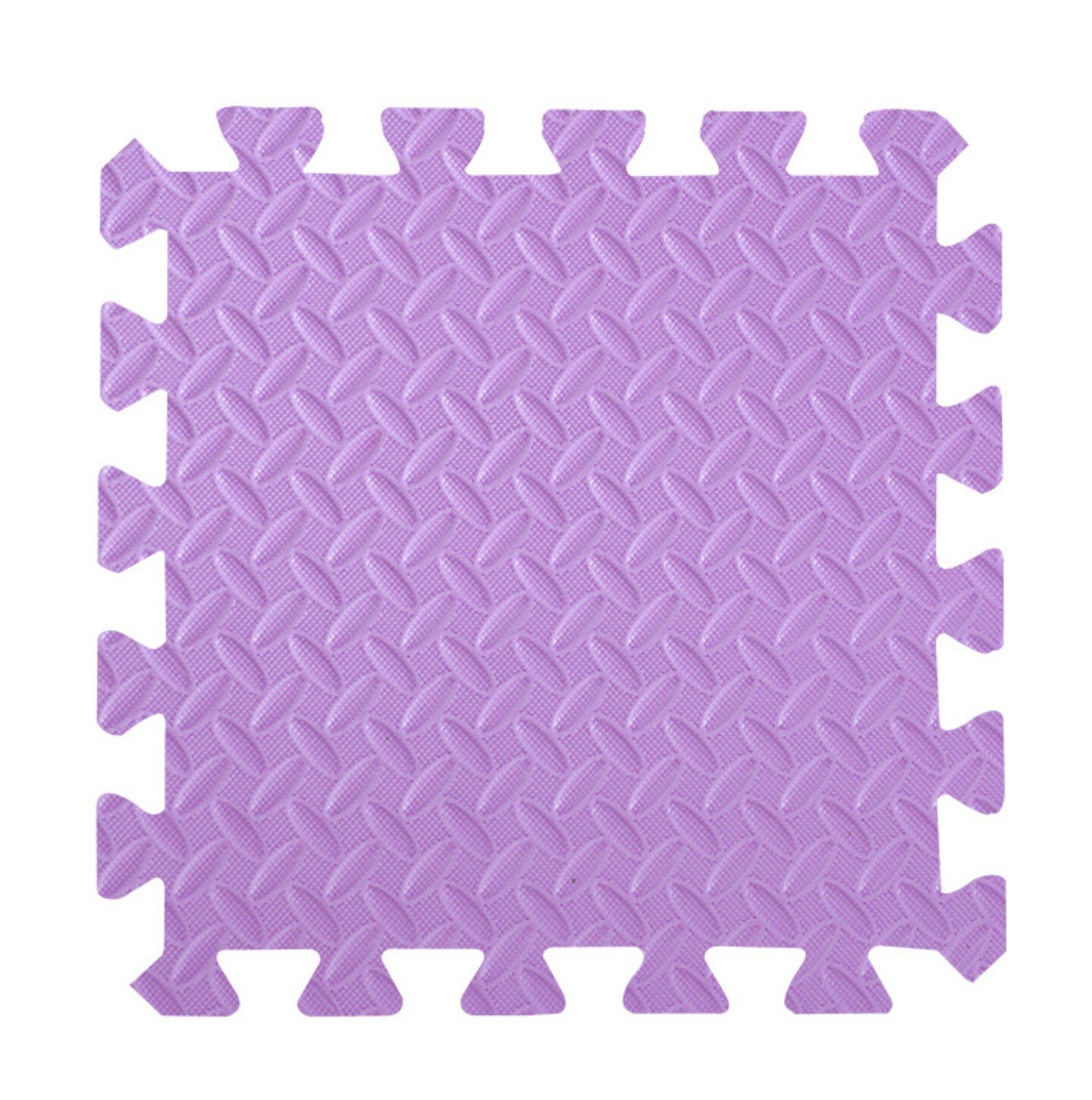 Alfombrilla de goma EVA de 30x30cm para suelo, alfombrilla de espuma suave antideslizante para gimnasio, para hacer ejercicio y Yoga, 12 piezas: 12ps-purple
