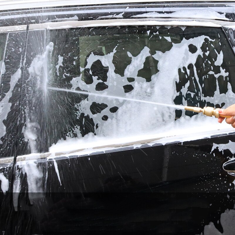 Brass High Pressure Hose Nozzle Squirt Water Gun Direct Spray Sprinkler Quick Connector for Home Garden Watering Car Wash Gun