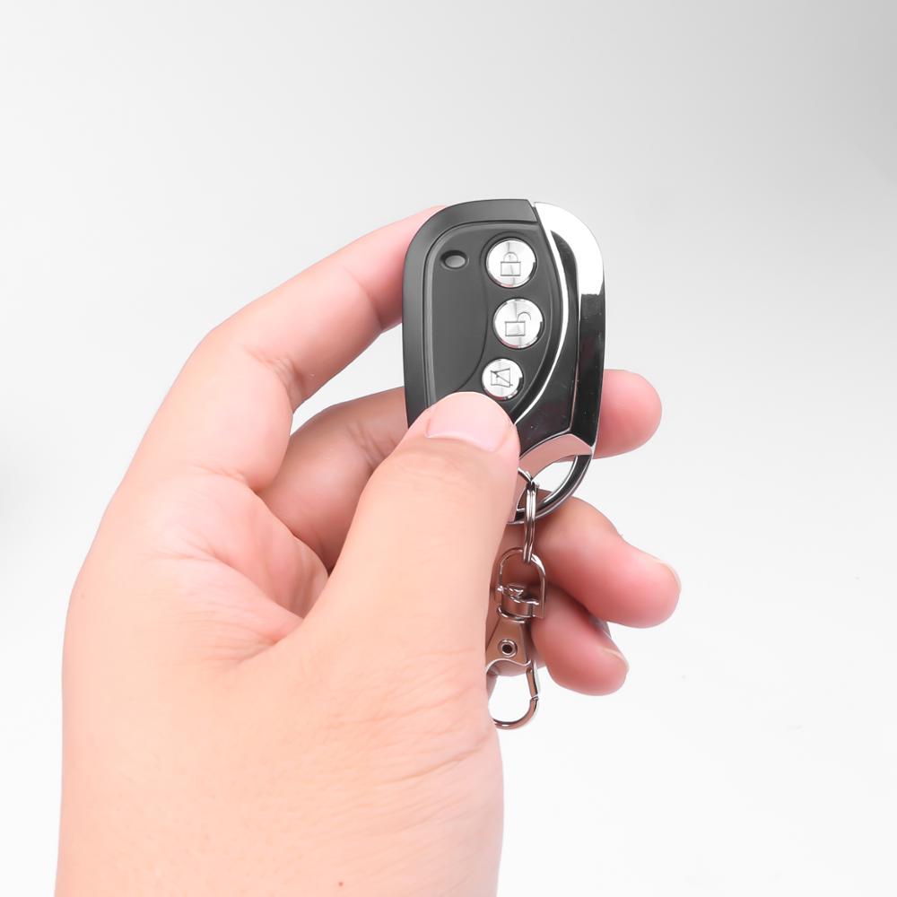 kebidu 433 MHz rf télécommande copie Code 4 boutons émetteur clonage automatique duplicateur pour porte de Garage porte 433 MHz clé