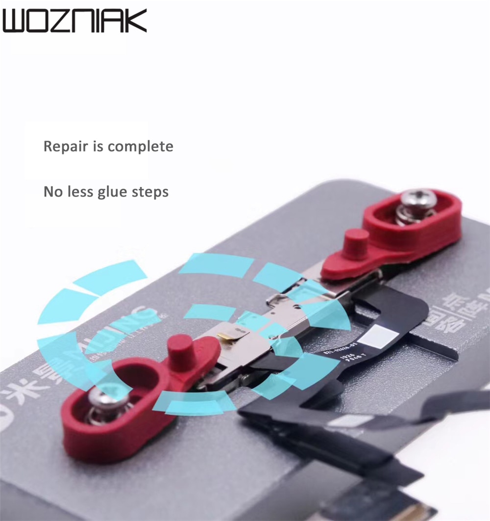 Mijing cara de matriz de punto de reparación accesorio para IPhone X-11pro Max matriz Face ID prueba reparación reboleo de BGA plantación plataforma Jig