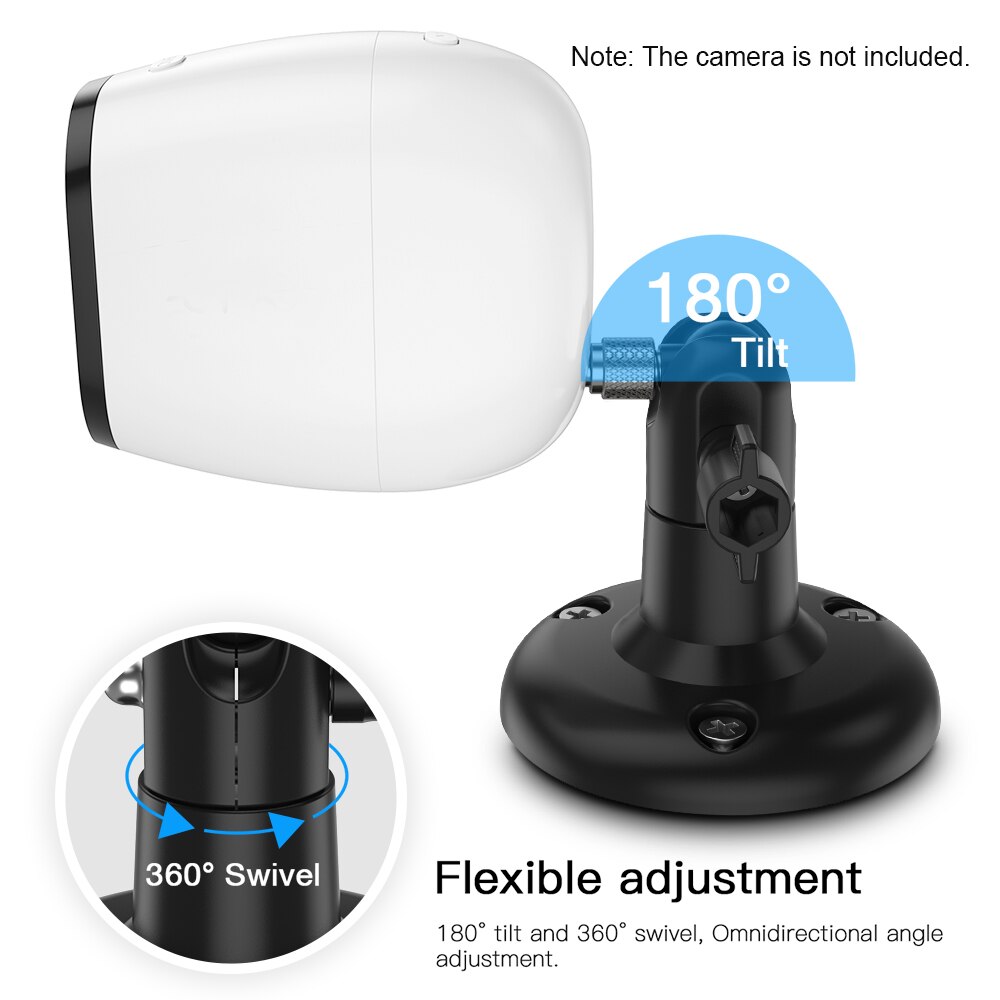Ajustable de montaje en pared para ARLO/HD/ARLO PRO/ARLO PRO2/ARLO IR/ARLO ULTRA/WYZE CAM PAN Cámara soporte de montaje interior al aire libre