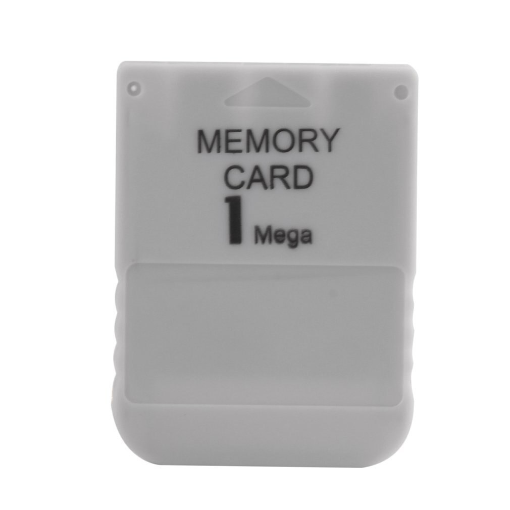 PS1 Geheugenkaart 1 Mega Geheugenkaart Voor Playstation 1 Een PS1 Psx Game Handige Praktische Betaalbare Wit 1 M 1Mb