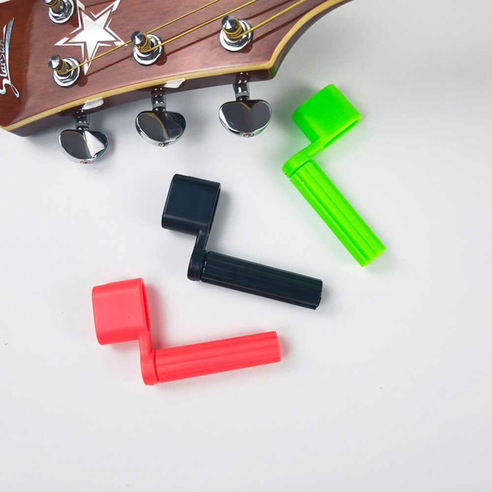 Guitare changeur de cordes enrouleur outil de remplacement pour ukulélé guitare électrique accessoires basse vert