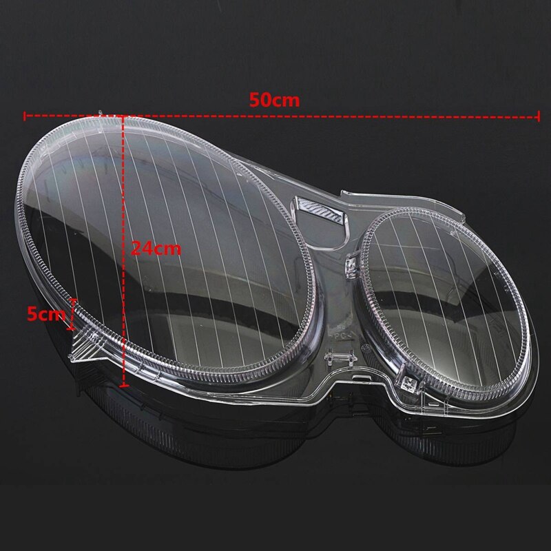 Auto Koplamp Lens Glas Lampenkap Mistlamp Deksel Koplamp Cover Voor Mercedes Benz E Klasse W211 2002 E320 e350 E280 E300
