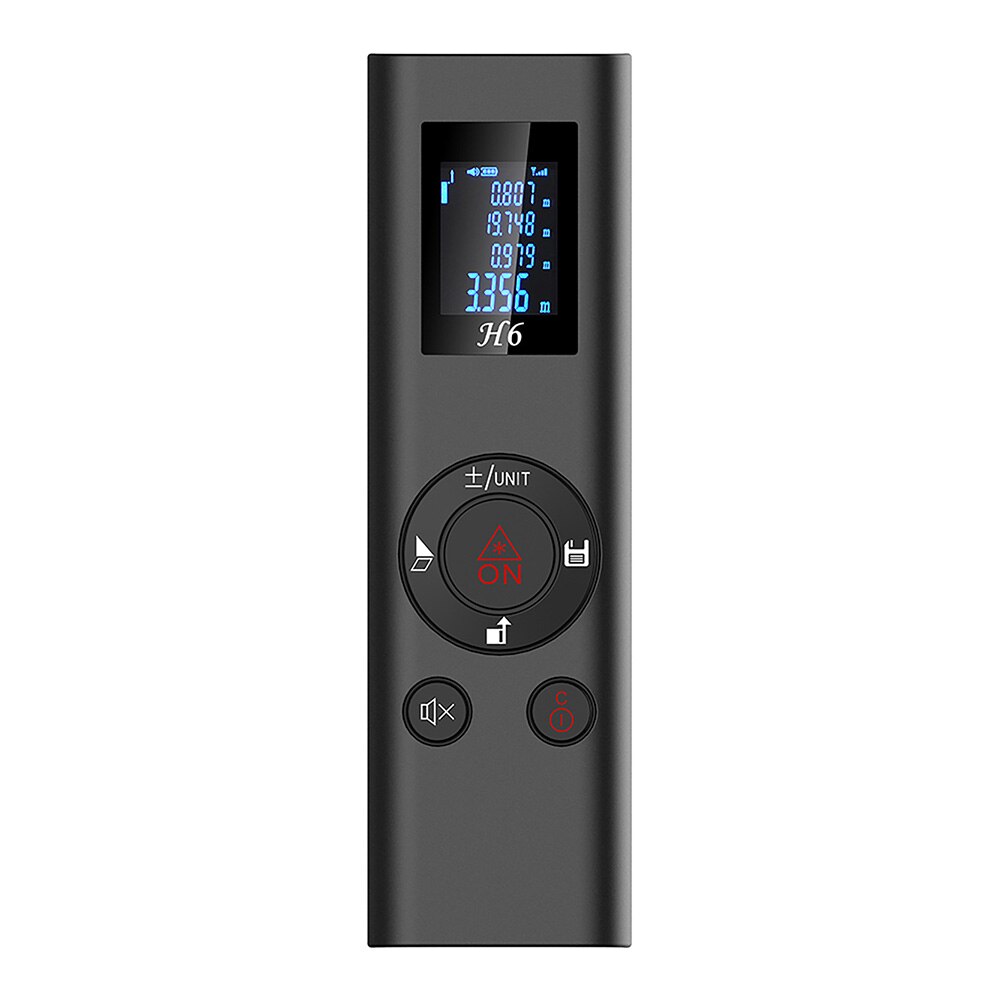 40M Digitale Afstandsmeter Mini Usb Oplaadbare Handheld Afstand Meter Indoor Bouw Veld Afstand Meting Tool: Default Title