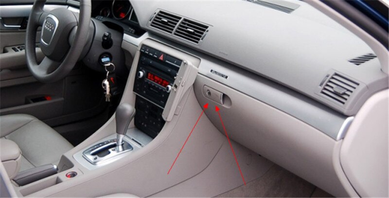 Glove box buckle handle for a4 b6 B7 02-08 1pc