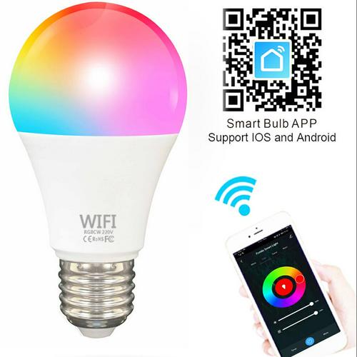 Dimmable 9W B22 E27 WiFi Smart Light Bulb LED Lamp Tuya/Smart Life App Control Wake up Smart Lamp Magic Bulb