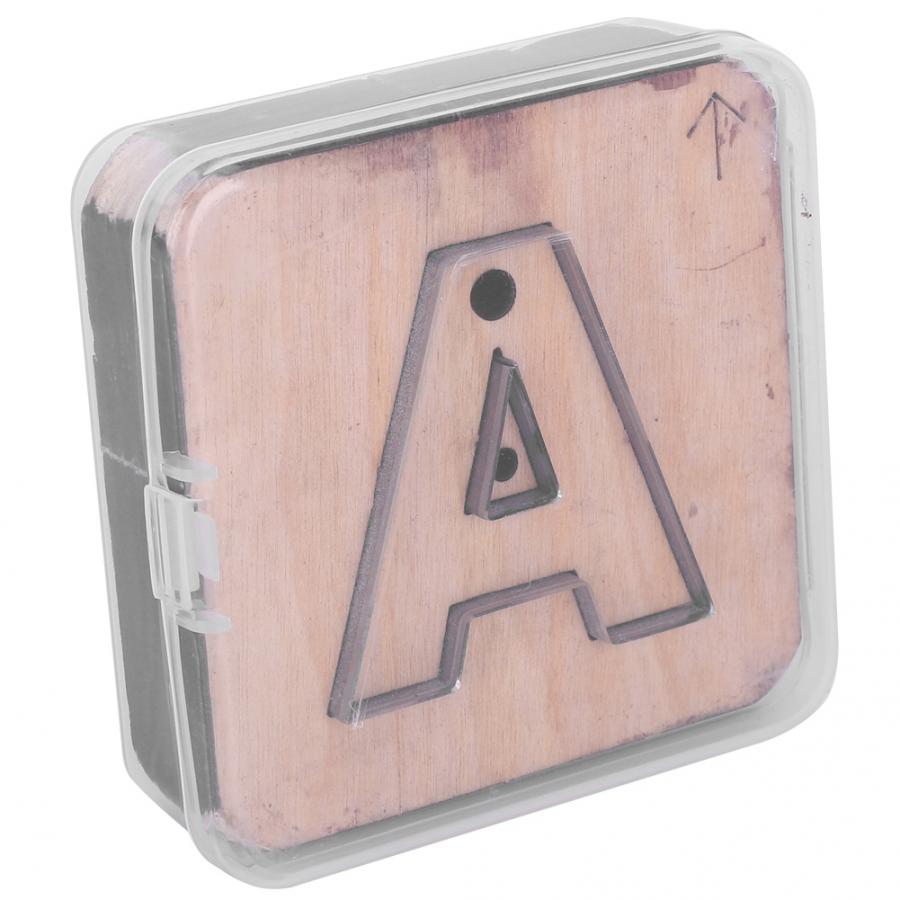 Hole Punching Capital Letter Leather Crafts Punching Tools Hole Puncher DIY Cutting Dies Mould Desktop Punching: A