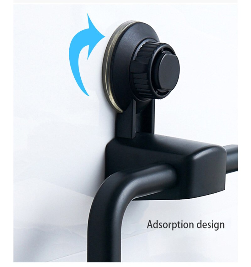 Vacuüm Zuignap Handdoek Ring Niet-Geperforeerde Handdoek Houder Voor Slaapkamer Badkamer Vochtbestendige Handdoeken Rack Badkamer Accessoires