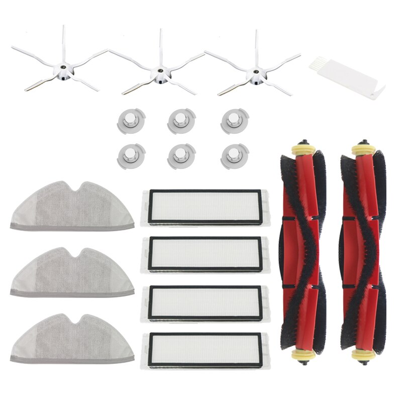 Hepa suodatin moppiliinat rievut harja xiaomi roborock  s5 max  s6 s6 pure  s6 maxv  s4 s5 s50 varaosaa: I