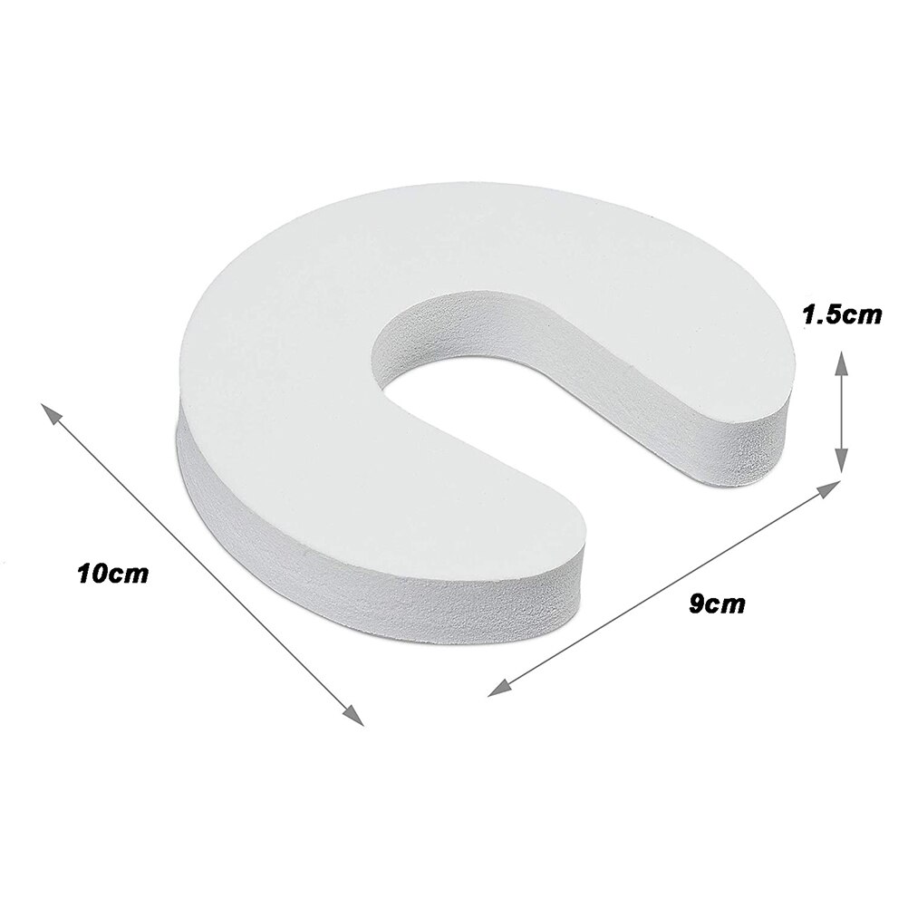 10Pcs Baby Deur Stoppen Kind Veiligheid Beschermers Schuim Deur Stop Deur Protectors Plug Anti-Lock Beveiliging Creatieve Wind-Proof #35