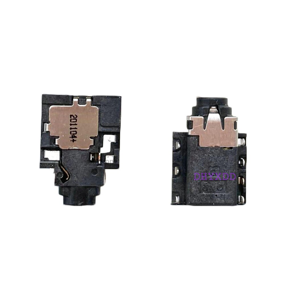 2X 3.5 Audio Video Headphone Jack Connector For Dell Inspiron 15-7566 15-7567 P65F 15-5590 5590 Laptop MIC Headphone Port 7-Pin