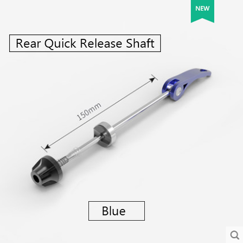 Wheel Hub Quick Release QR Front Rear Axle Skewer Bicycle Skewers Ultralight Quick Release Skewers for MTB Road Bike: blue-R
