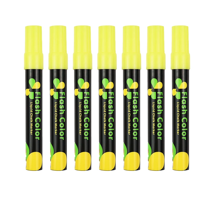 7/9 Stuks Vloeibaar Krijt Uitwisbare Markeerstift Whiteboard Graffiti Led Advertentie Krijtbord Fluorescerende Marker Pen Art Supplies: Paars