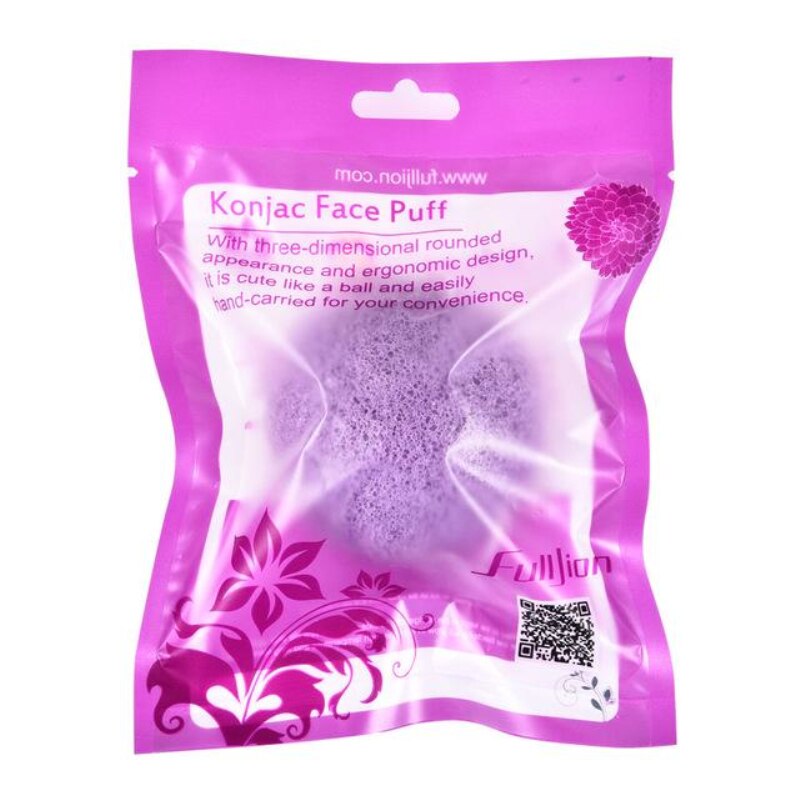 6 couleurs naturel Konjac forme ronde éponge doux cosmétique bouffée éponge faciale visage nettoyer outil de lavage soins du visage maquillage outils: 06