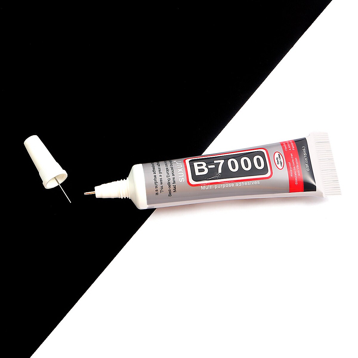 1 pz stile mescolare strass colla fredda B7000 B6000 resina epossidica super colla sigillante per gioielli strass vetro scarpe per telefoni cellulari: B7000 15ML