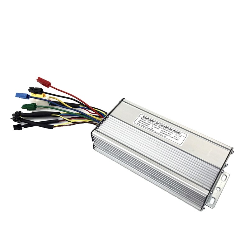 Ebike Controller 12 Mosfet 36V 48V E-Bike Controller Dual Mode Borstelloze Kt Elektrische Controller Voor 1000W 1500W Motor