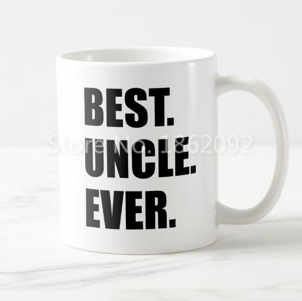 Best Uncle Ever Coffee Mug Great Father's Day Uncles Day Novelty Birthday Christmas for Uncle Ceramic
