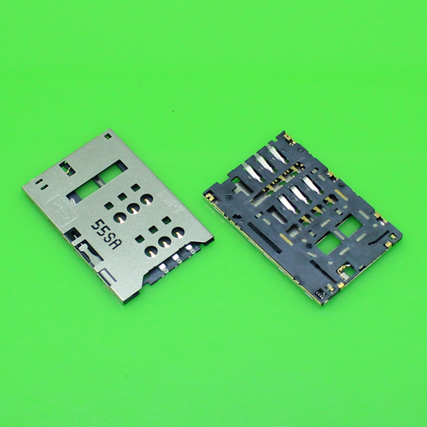 1 pièce lecteur de carte sim pour sony X5 ST25 I et pour Huawei P1 T9200 U9200 X2-02 E5776 E589 connecteur de slot de plateau. KA-200