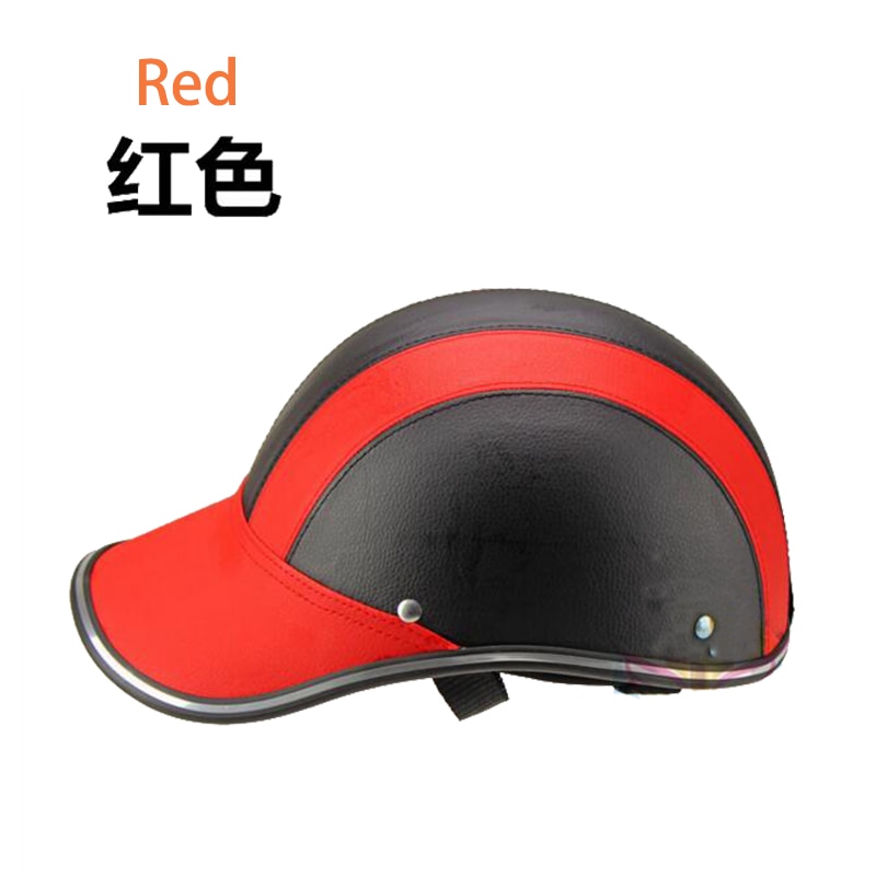 Motorcykel hjelm halv ansigt hjelme 55-60 cm baseball cap stil sikkerhed hård hat anti-uv klassisk stil 8 farver cascos para moto