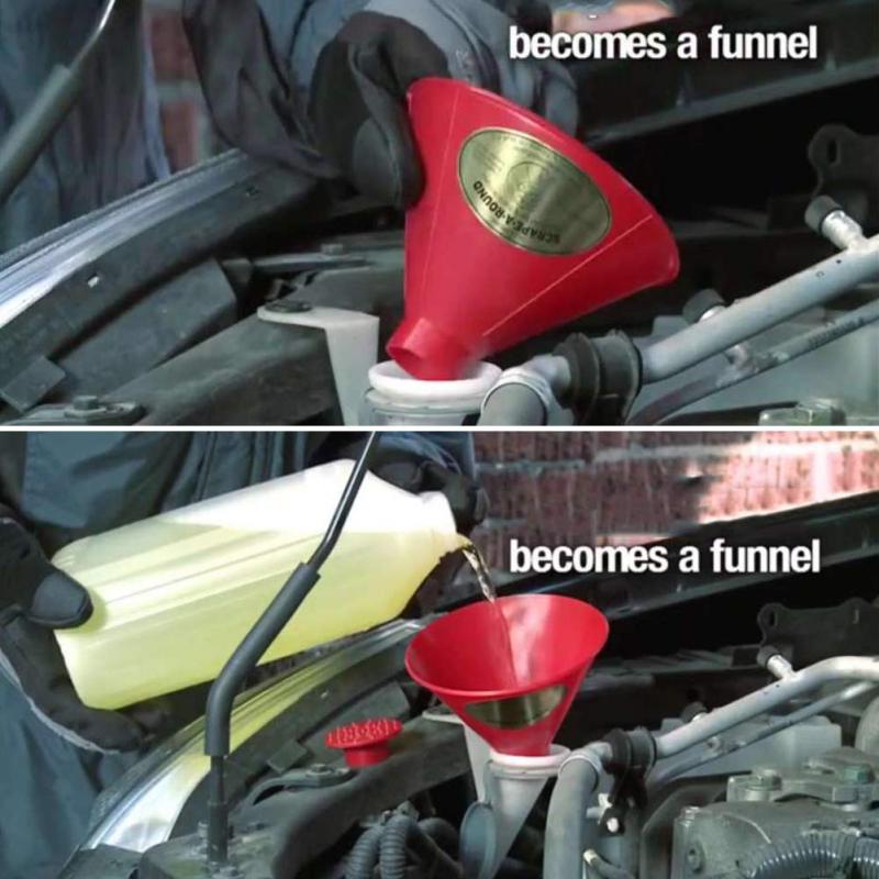 Magic Ice Scraper Miracle Scraper Window Windshield Snow Remover Cleaner Repair Cleaning Brush Car Windshield Funnel Ice Scrape