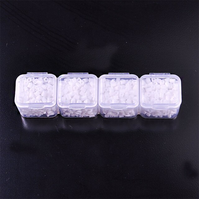 1000Pcs 2.6mm Mini Hama Beads Material Fuse/Perler Beads For Make Caroon Pixel Figure Jigsaw Educational Class Toys: 1200 Beads D