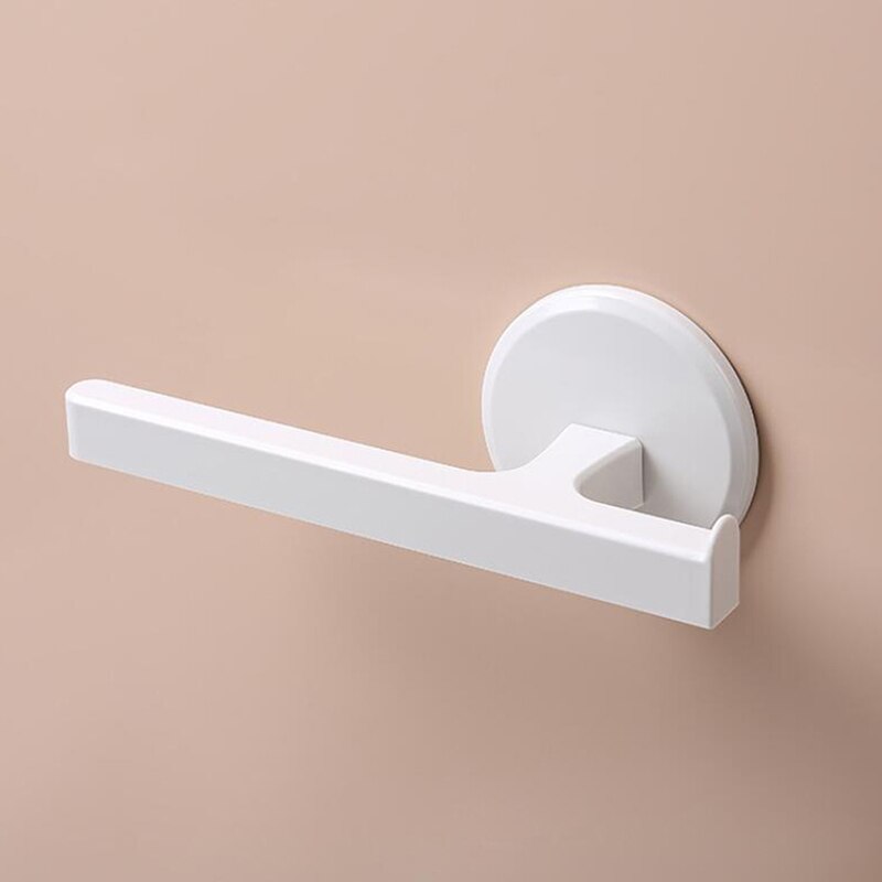 Toallero en forma de T, toallero para aseo, toallero de baño, toallero nórdico Simple, estante de almacenaje para Cocina: white