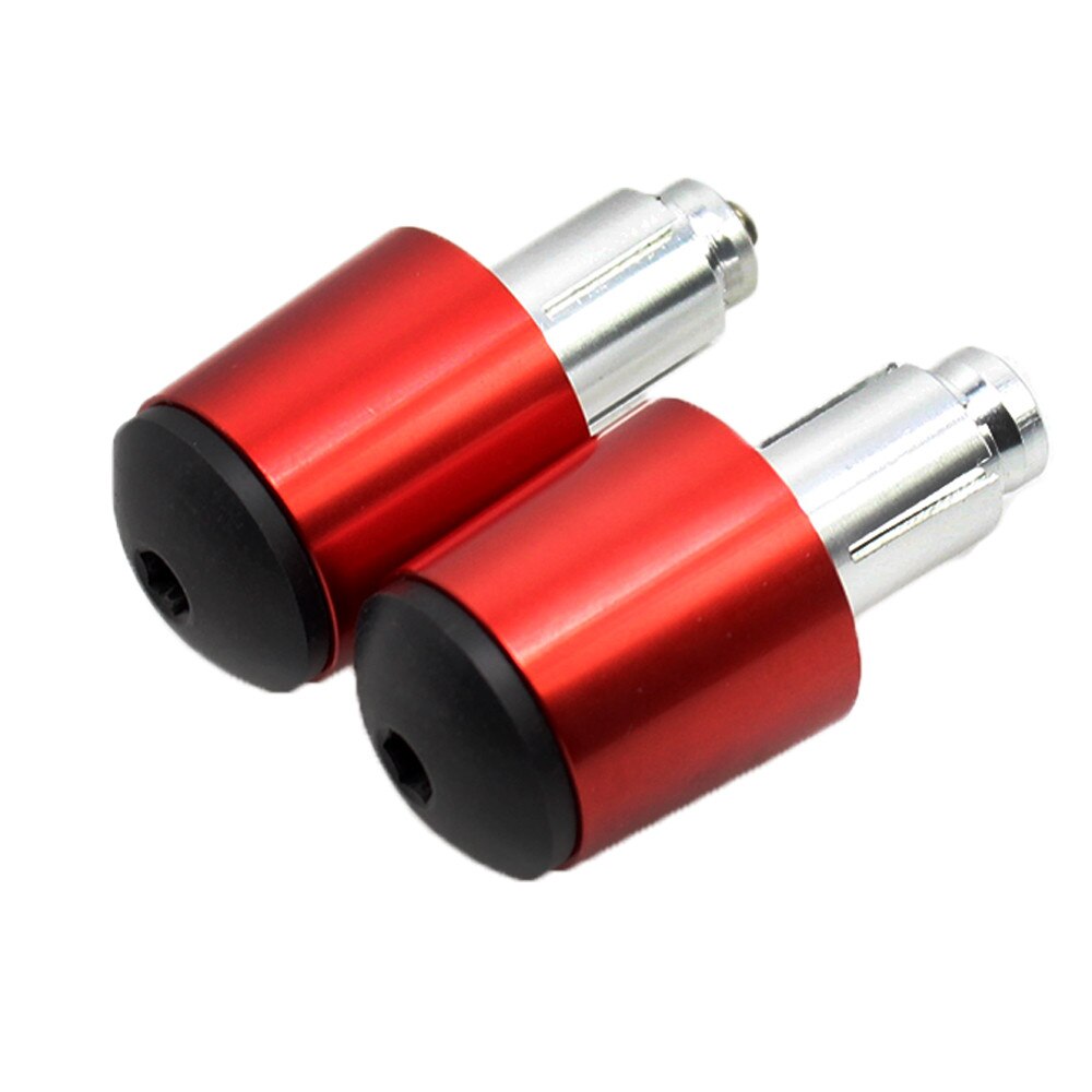 Empuñaduras de manillar de motocicleta de 7/8 pulgadas, extremos de barra, tapones, contrapeso de tapa para SUZUKI GS500F GS 500F SV650 SV650S SV 650 1999
