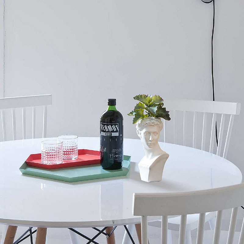 Venus Model Flowerpot Desktop Simulation Flower Arrangement Container Resin Model Handmade Artist Home Decoration