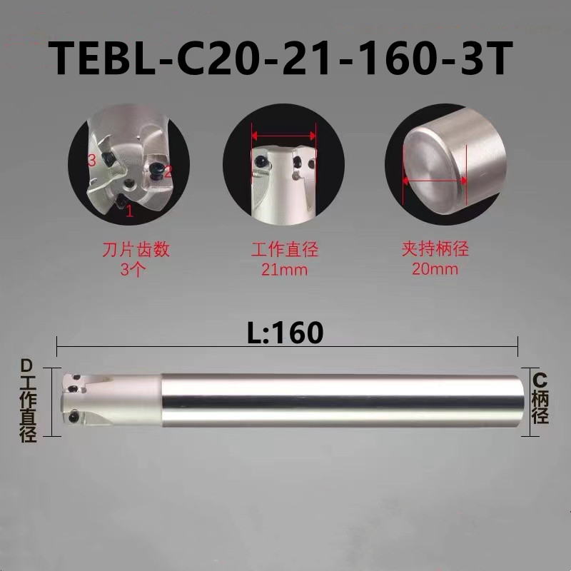 BLMP0603R alimentazione rapida TEBL fresa centro di lavoro barra efficiente tornio CNC BLMP 0603 inserto fresa a spalla