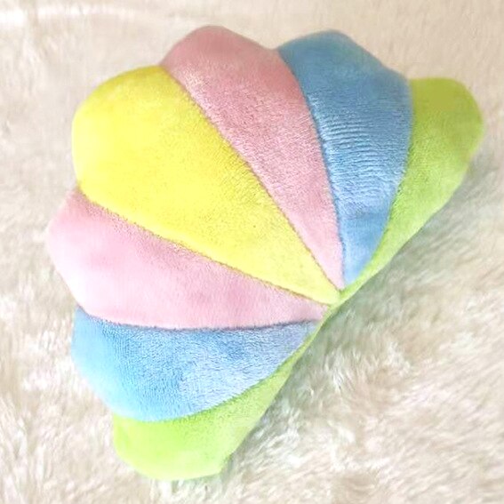 PT007 Chew Play Toys Cute Pet Squeaky Puppy Chew Squeaker Quack Sound Doll Toy Simulation Donut Pet Supplies Dog Toys: PT004-lightblue