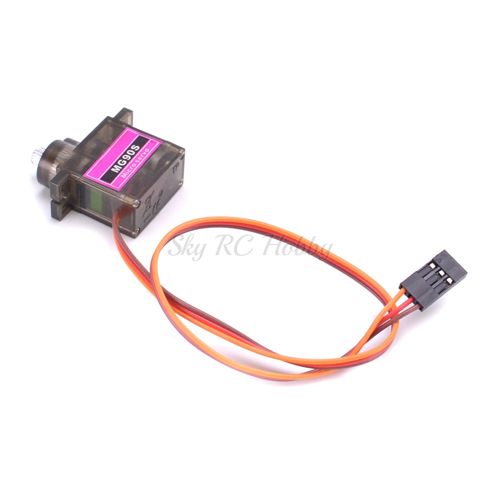 MG90S 9g Metal Gear Mini Rc Servo Upgraded SG90 Digitale Micro Servo voor Smart Voertuig Helikopter Boot Auto