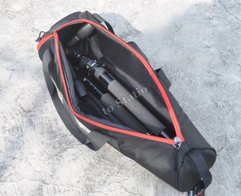 Bolsa de transporte para trípode de cámara, funda con soporte de luz de viaje, correa para el hombro, telescopio Monocular, bolsa para caña de pescar
