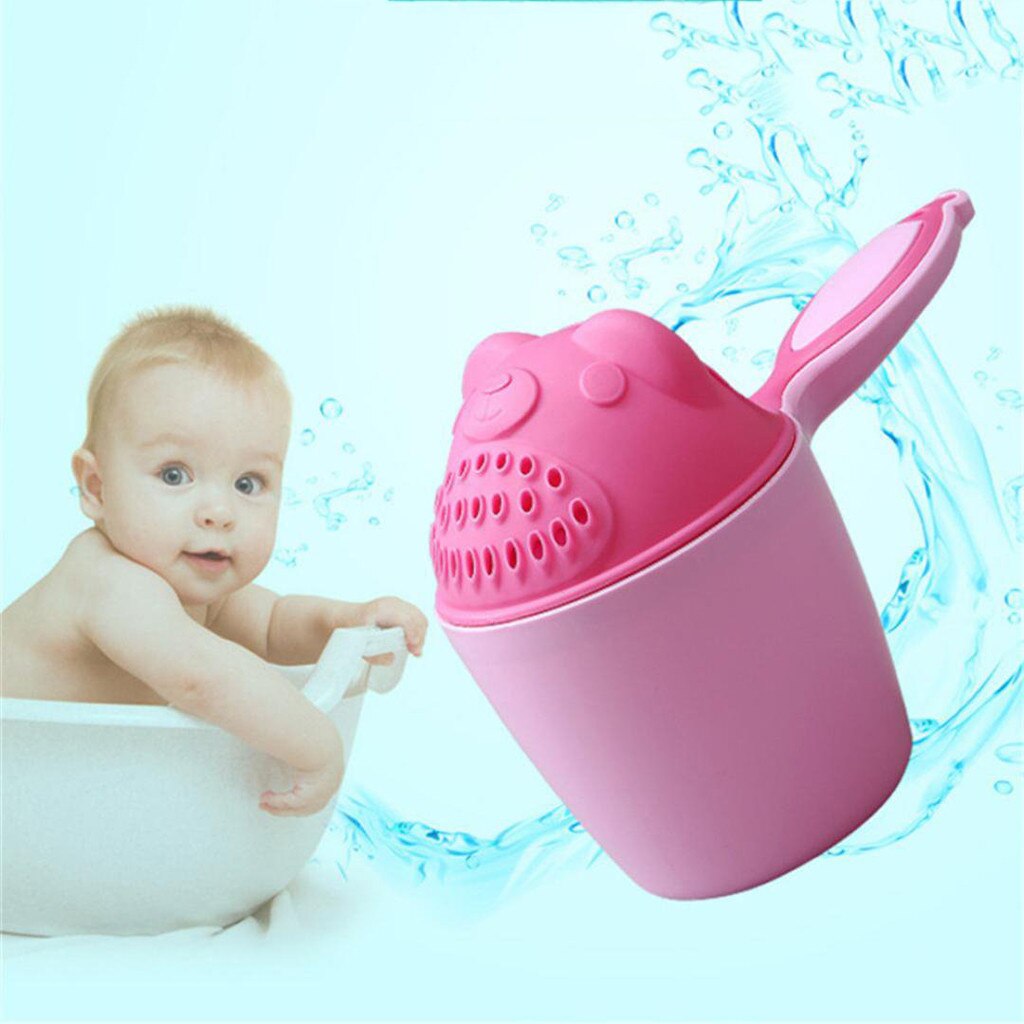 Cartoon Baby Bad Caps Baby Shampoo Cup Kinderen Baden Bailer Baby Douche Lepels Kind Wassen Haar Cup Kids Bad Tool