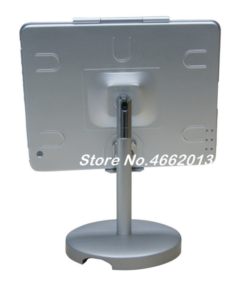 for iPad table holder safety stand locking enclosure display hotel countertop desk for 9.7" ipad 2/3/4/ air/pro iPad 9.7"