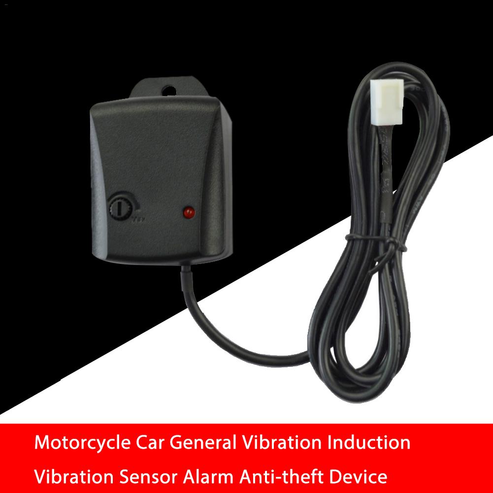 Motorcycle Car General Vibration Induction Vibration Sensor Alarm Anti-theft Device siren Motorcycle alarm