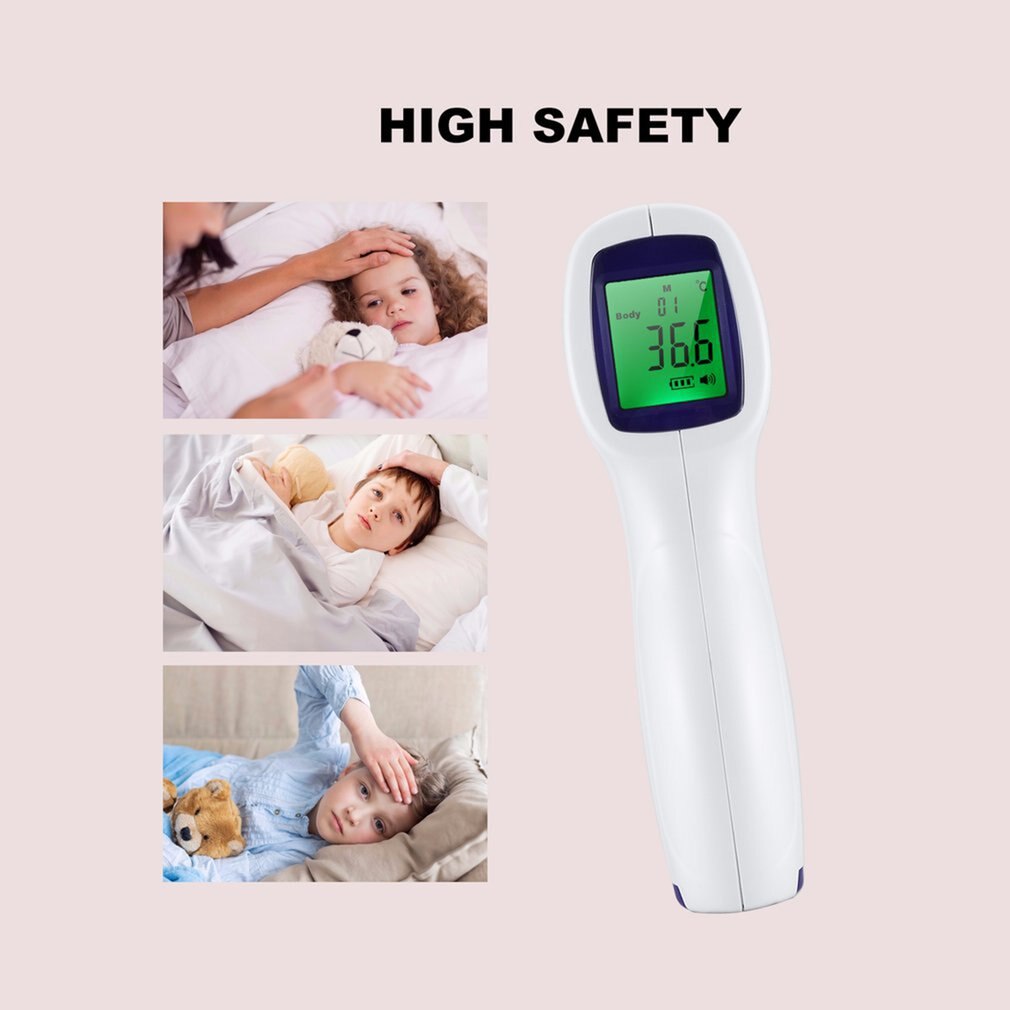 Thermometer Infrared Digital Non-contact Infrared Thermometer LCD Backlight Termometro Infravermelh