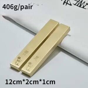Brass Paperweights Carving Pattern Paperweights Writing Paperweights Xuan Paper Paper Weight Student Supplies: A8