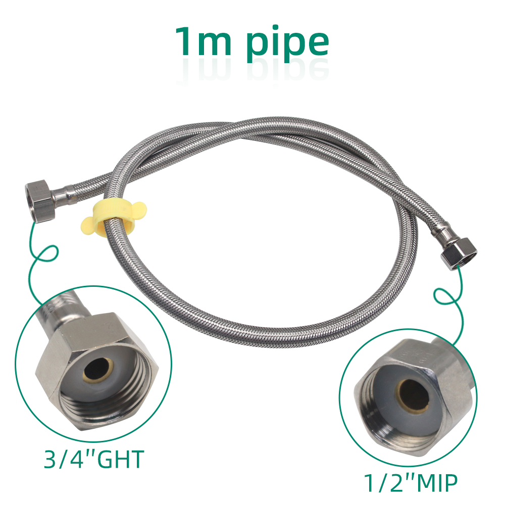 1 conjunto automático tigela de vaca alimentador de água inoxidável tubo flutuador de vaca cavalo cabra cão gado ovelhas tigela de água para gado
