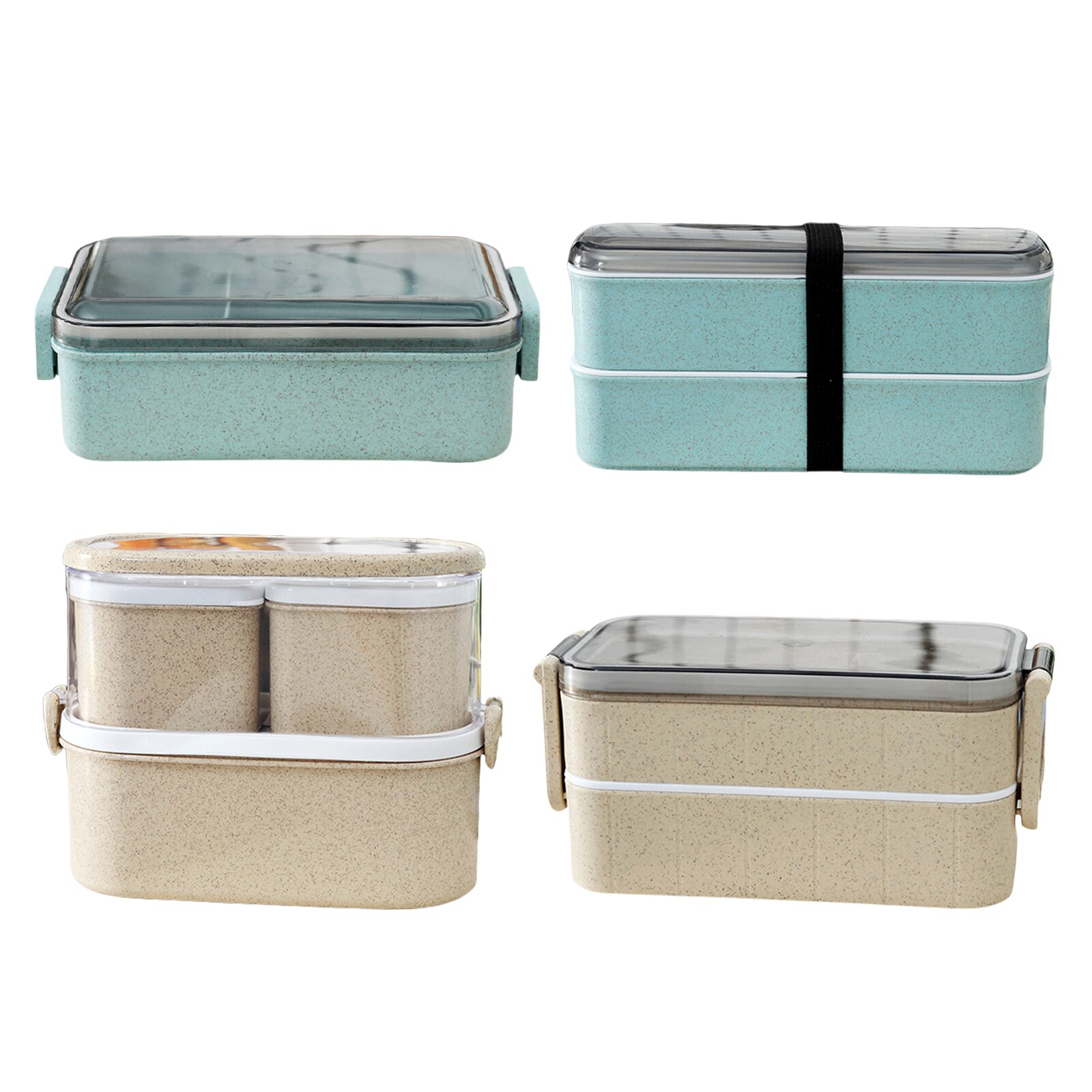 Japanese Style Leakproof Lunch Container Meal Snack Box Lunch Box Food Storage Container