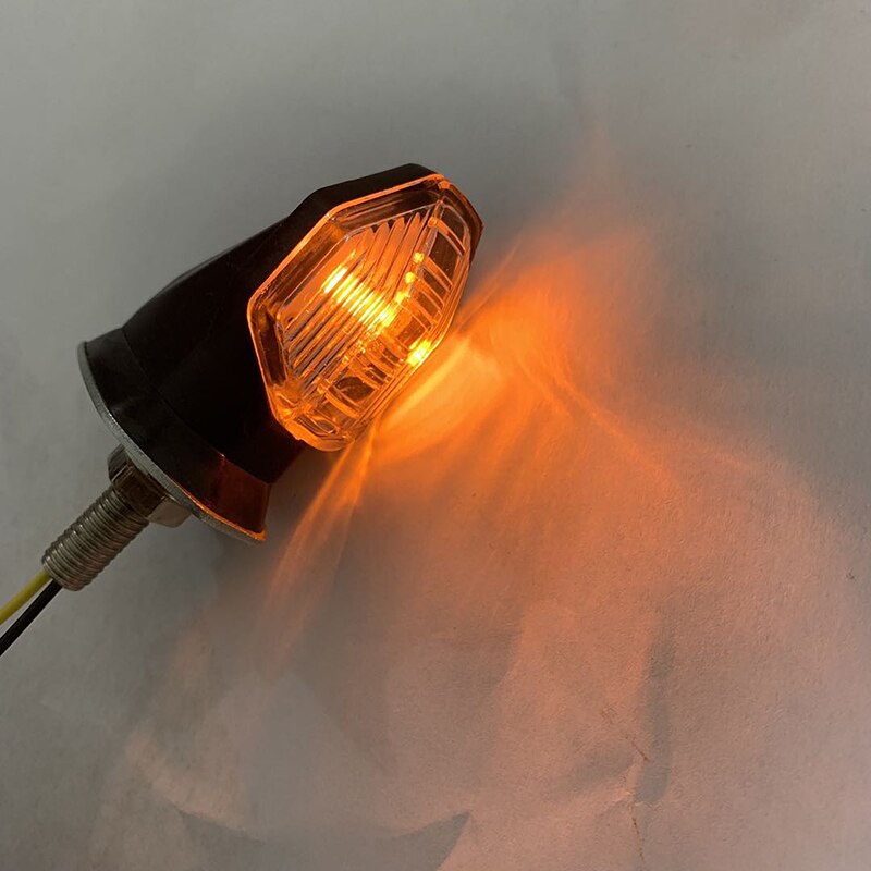 Wvxilyr LED Blinker 4-tlg. - Wasserdichte Motorrad Blinker 12V