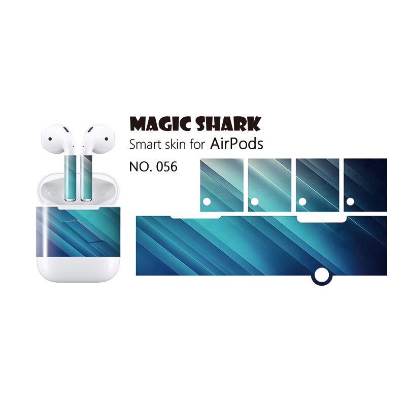 Beautiful 2.5d Stereo Skin Sticker For Apple Airpods Skins Stickers With: 056