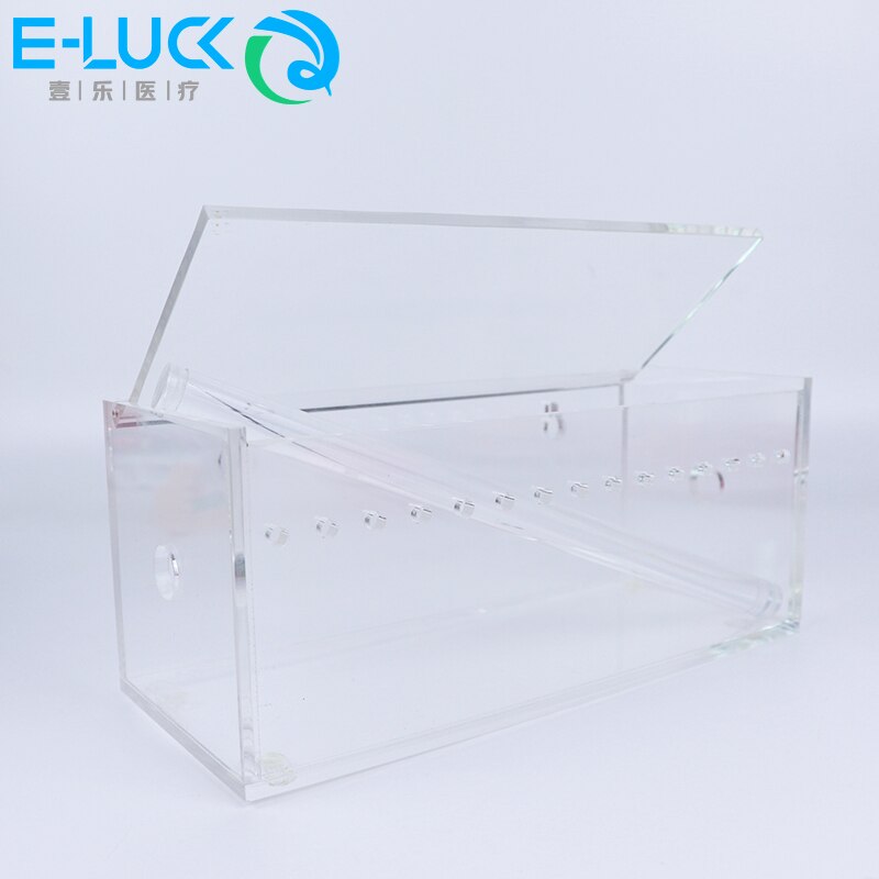 Orthodontics Power Chain Box Acrylic Placing Ligature Chain Holder Dental Elastic Power Chain Box