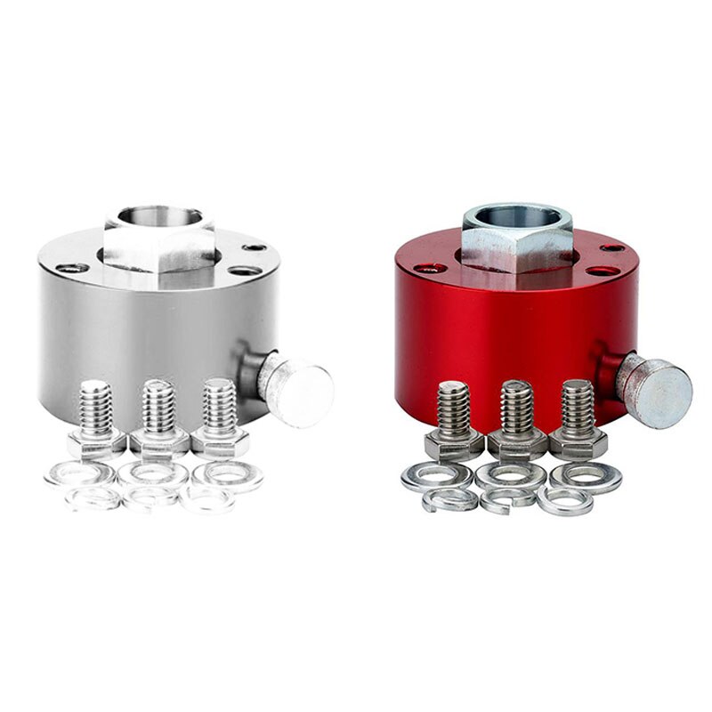 Steering Wheel Quick Release Disconnect Hub 3/4 inch Shaft PushButton for 3 Hole Steering