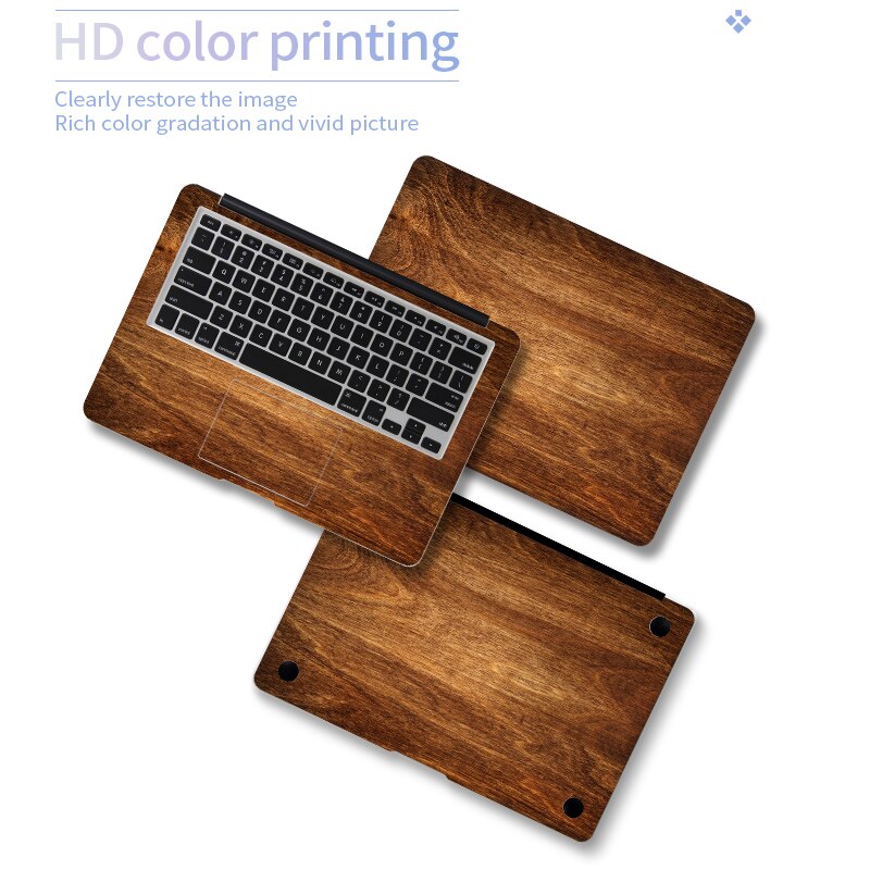 DIY trzy wersje skórka na laptopa naklejka na laptopa naklejka winylowa naklejka na okładkę artystyczne naklejki 12/13/14/15/17 cal Laptop dekoracji